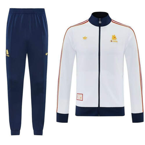 25-26 Roma Long sleeves Training Soccer Suit