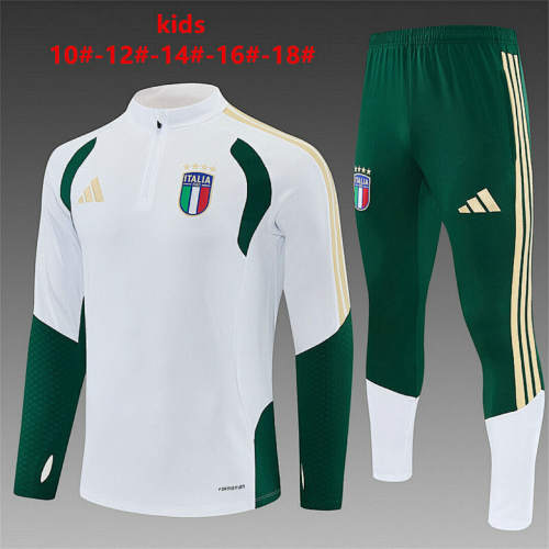 2026 Italy Kids Long Sleeve tracksuit