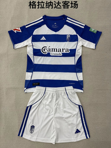 25-26 Granada Away Kids Cheap Soccer Jerseys