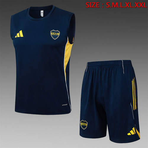 26-27 Boca Juniors Training Soccer Vest 
