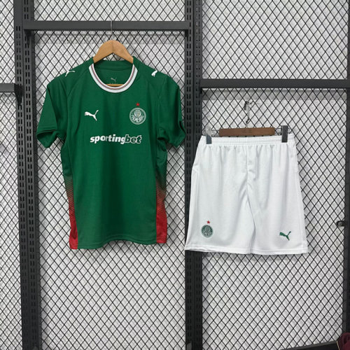 26-27 Palmeiras Home Kids Cheap Soccer Jerseys