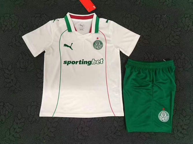 26-27 Palmeiras Away Kids Cheap Soccer Jerseys
