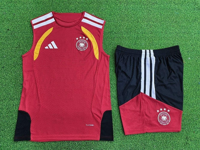 01-02 Germany Player Vest+Shorts