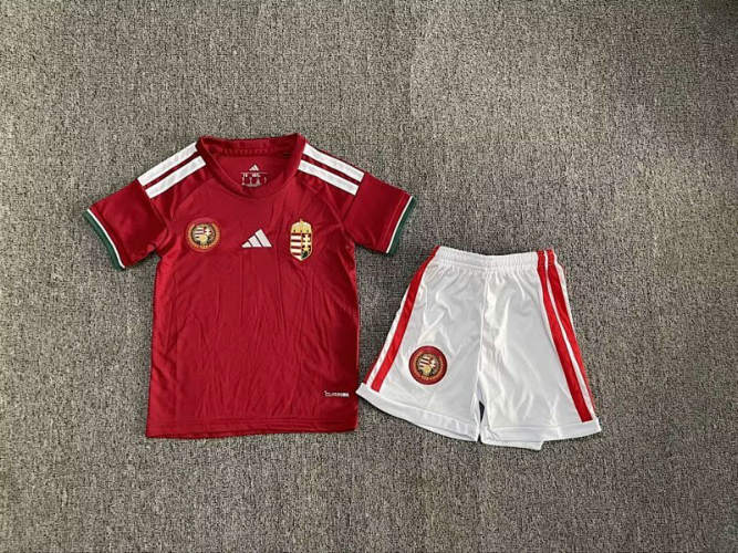 26-27 Hungary Home Kids Cheap Soccer Jerseys