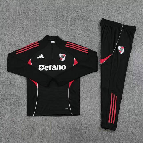 25-26 River Plate Long sleeves Training Soccer Suit