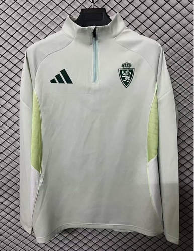 25-26 Zaragoza Long Sleeve Cheap Soccer Jerseys
