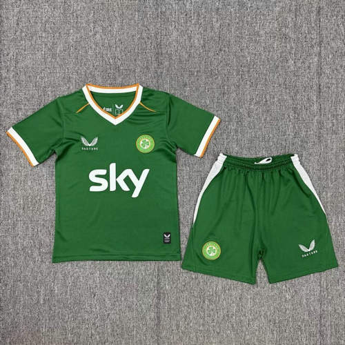26-27 Ireland Home Kids Cheap Soccer Jerseys 
