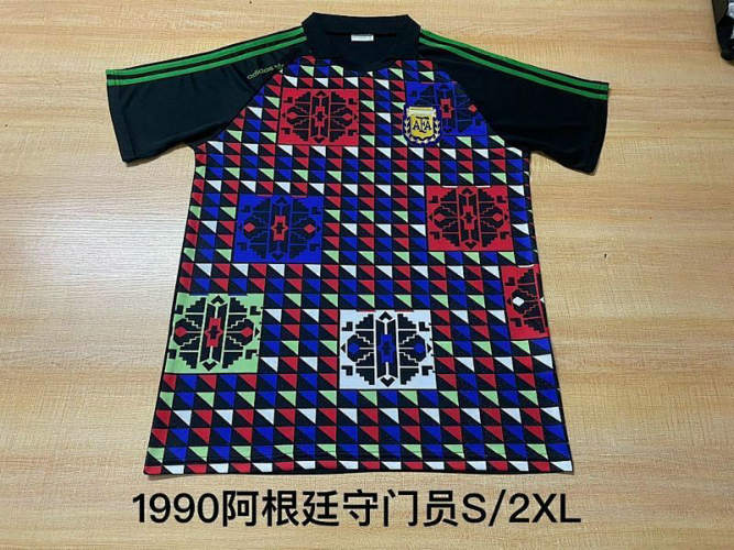 93-94 Argentina Goalkeeper Retro Cheap Soccer Jerseys 