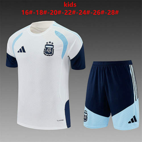 2026 Argentina Kids Training Soccer Suit