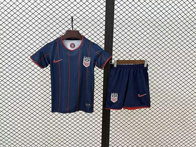 2026 United States Away Kids Cheap Soccer Jerseys 
