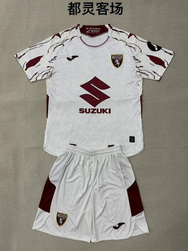 25-26 Torino Away Cheap Soccer Jerseys 