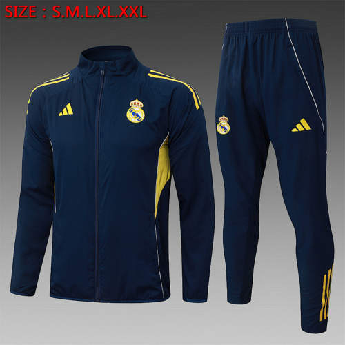 26-27 Real Madrid Windbreaker Jackets