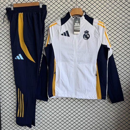 25-26 Real Madrid Windbreaker Jackets