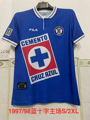 97-98 Cruz Azul Home Retro Cheap Soccer Jerseys