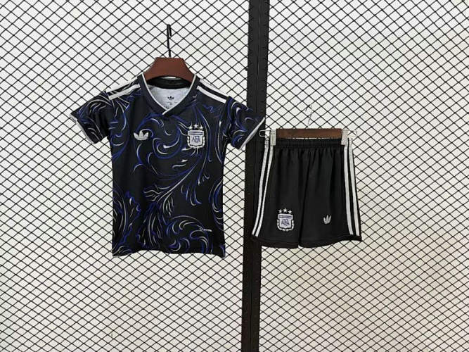 2026 Argentina Away Kids Cheap Soccer Jerseys