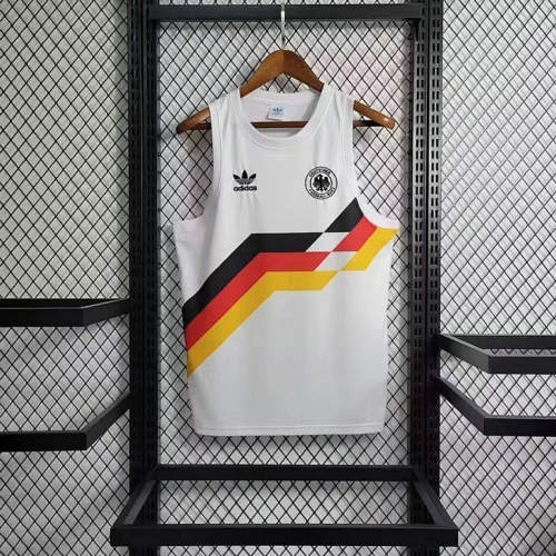 1990 Germany Home Retro Vest
