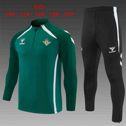26-27 Real Betis Kids Long Sleeve tracksuit