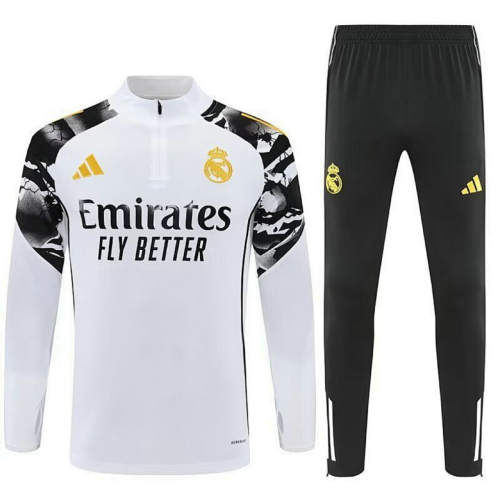 25-26 Real Madrid Long sleeves Training Soccer Suit