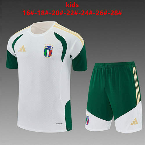 2026 Italy Kids Training Soccer Suit