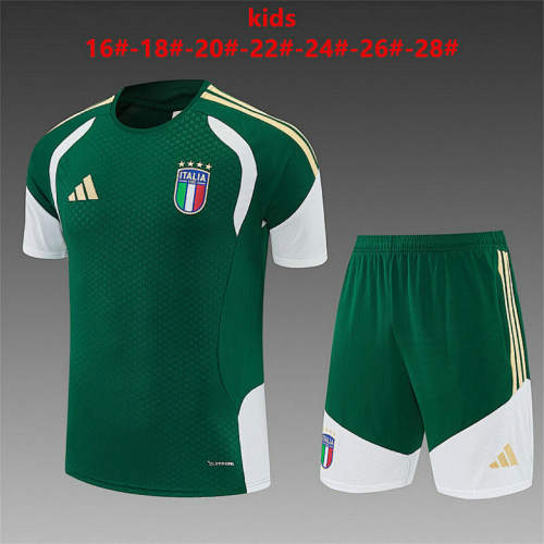 2026 Italy Kids Training Soccer Suit