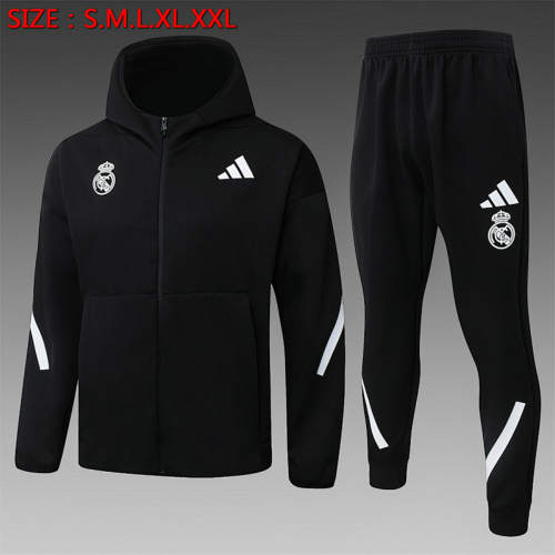 26-27 Real Madrid Hoodies Jackets