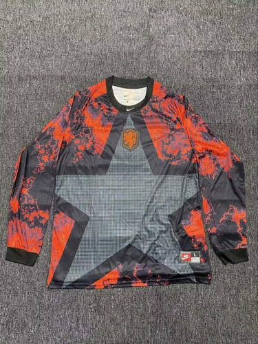 26-27 Netherlands Long Sleeve Cheap Soccer Jerseys