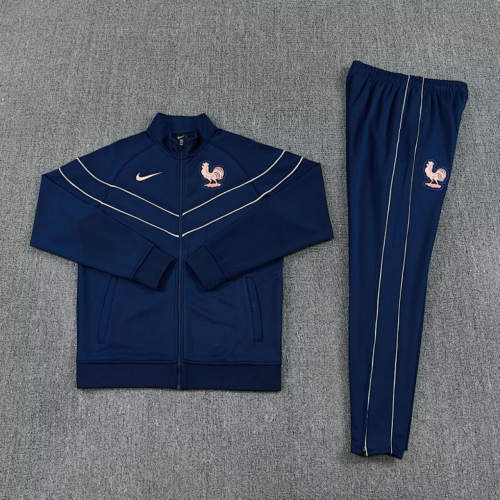 26-27 France jacket Training Soccer Suit