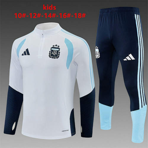 2026 Argentina Kids Long Sleeve tracksuit