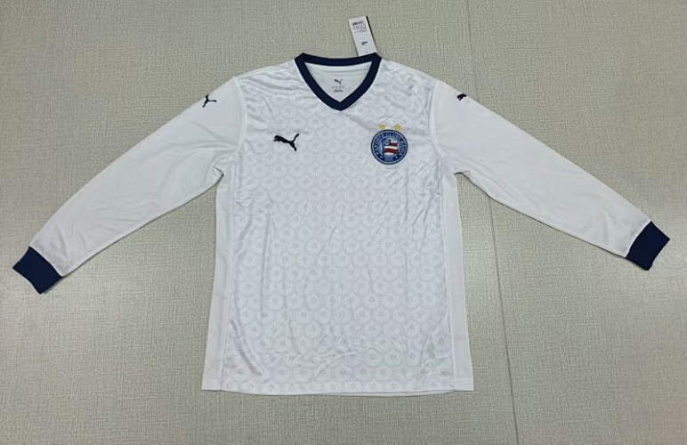 25-26 Bahia Home Long Sleeve Cheap Soccer Jerseys
