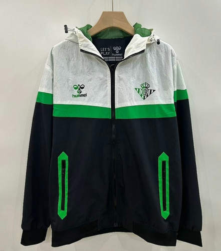 26-27 Real Betis Windbreaker Jackets