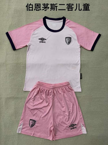 25-26 Bournemouth Third Kids Cheap Soccer Jerseys