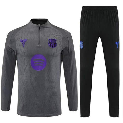 25-26 Barcelona Long sleeves Training Soccer Suit