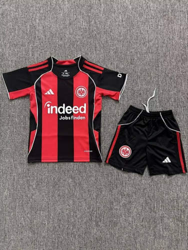 25-26 Frankfurt Home Kids Cheap Soccer Jerseys