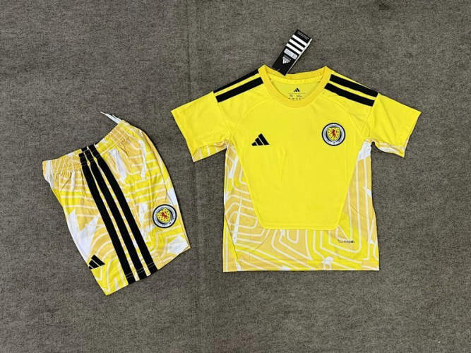 26-27 Scotland Goalkeeper Kids Cheap Soccer Jerseys