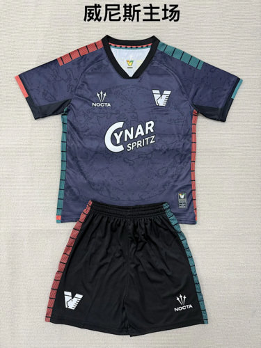 25-26 Venezia Home Kids Cheap Soccer Jerseys