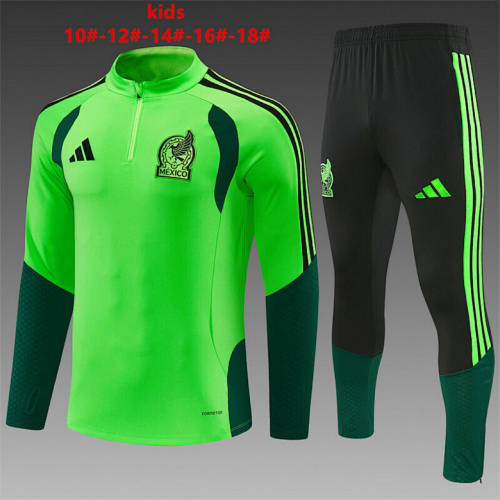 2026 Mexico Kids Long Sleeve tracksuit