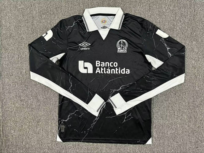 25-26 Honduras Third Long Sleeve Cheap Soccer Jerseys 