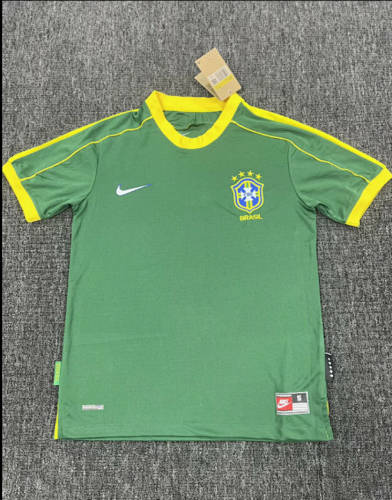 1998 Brazil Retro Cheap Soccer Jerseys