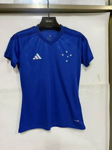 26-27 Cruzeiro Home Women Cheap Soccer Jerseys