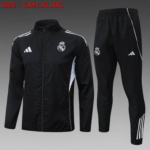 26-27 Real Madrid Windbreaker Jackets