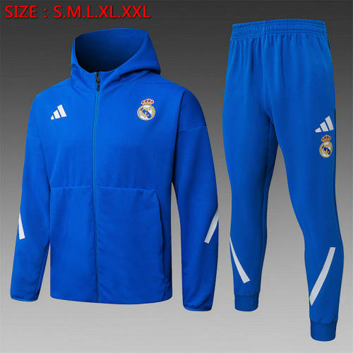26-27 Real Madrid Hoodies Jackets