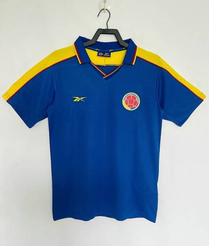 1998 Colombia Away Retro Cheap Soccer Jerseys