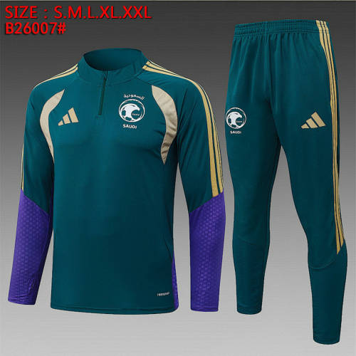 2026 Saudi Arabia Long Sleeve tracksuit 