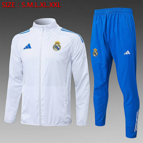 26-27 Real Madrid Windbreaker Jackets
