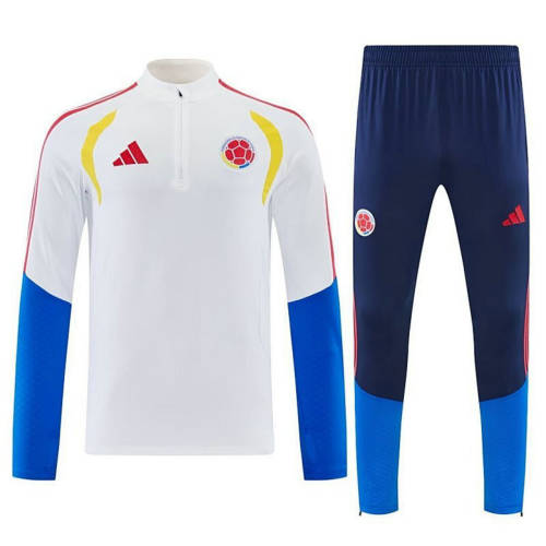 25-26 Colombia Long sleeves Training Soccer Suit
