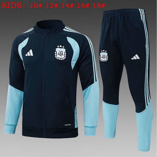 2026 Argentina Kids Long Sleeve tracksuit