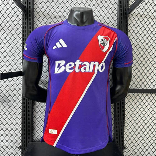 25-26 River Plate Third Player Version Cheap Soccer Jerseys 