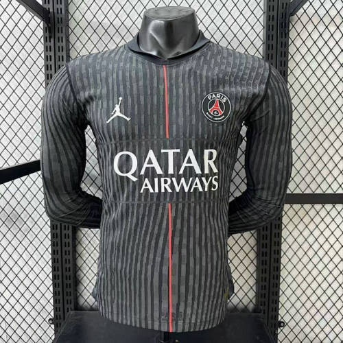 25-26 Paris Long Sleeve Cheap Soccer Jerseys