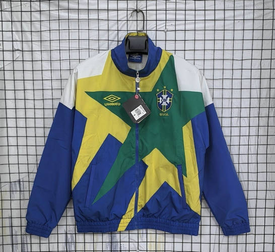 1993 Brazil Retro Windbreaker Jackets