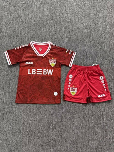 26-27 Stuttgart Away Kids Cheap Soccer Jerseys